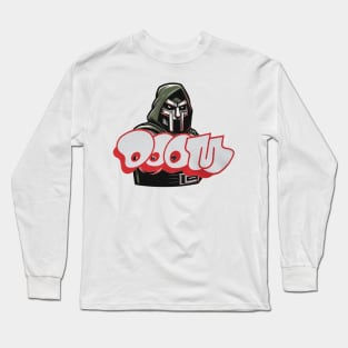 MF DOOM Mask and Logo Long Sleeve T-Shirt